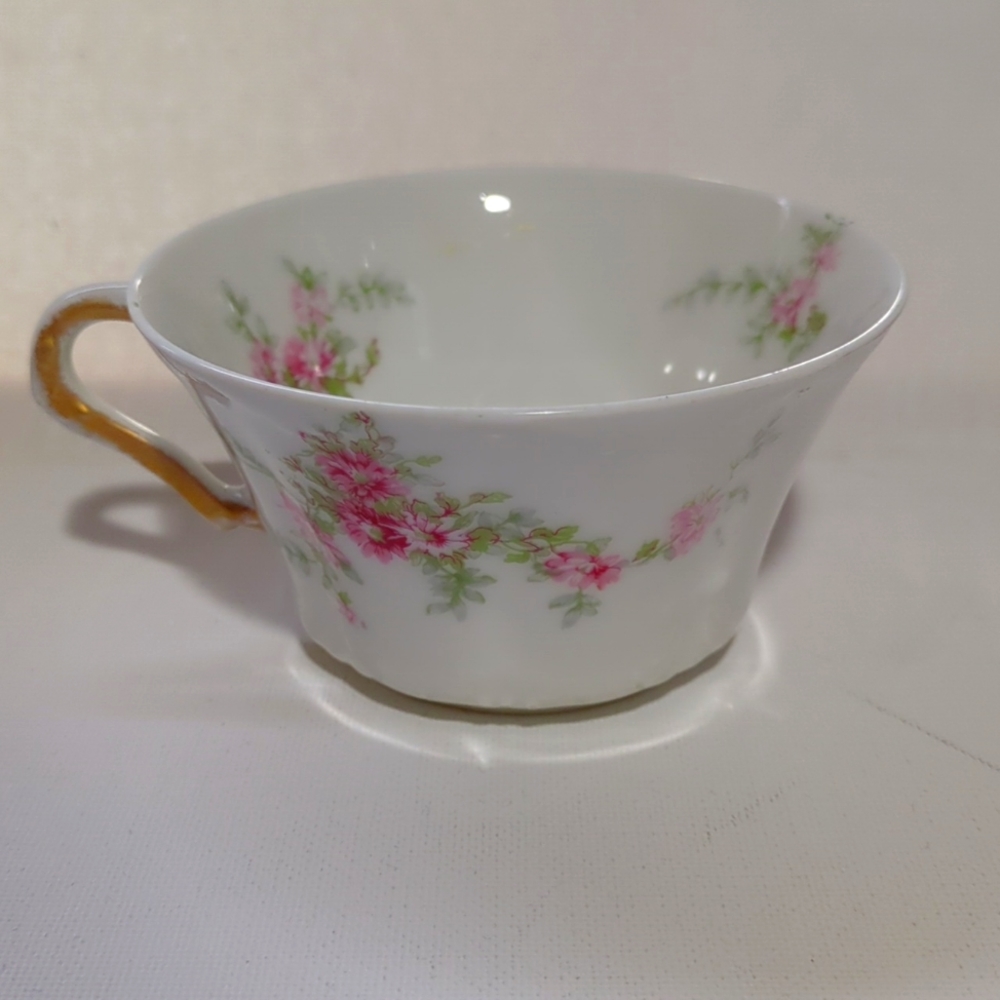 Vtg Theodore Haviland Limoges France porcelain tea cup